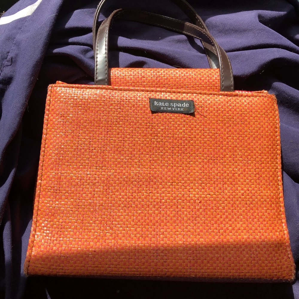 Small light-orange Kate spade purse!